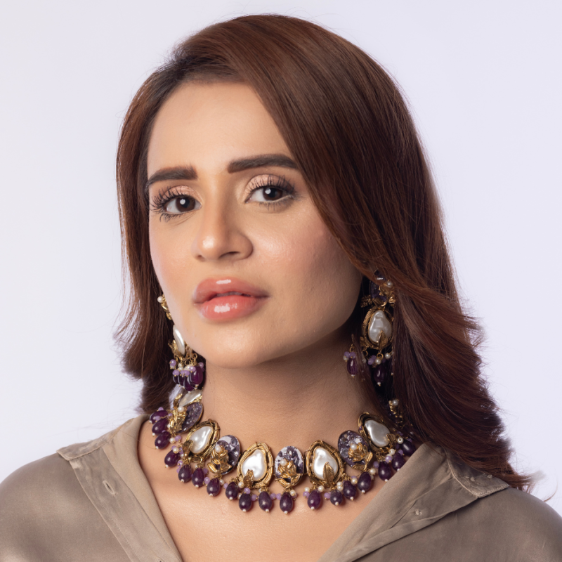 Antique Shards Necklace Set