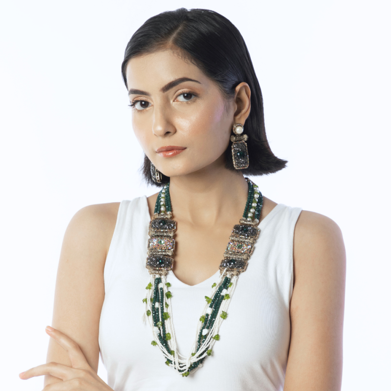 Earthly Antiques Crush Mala