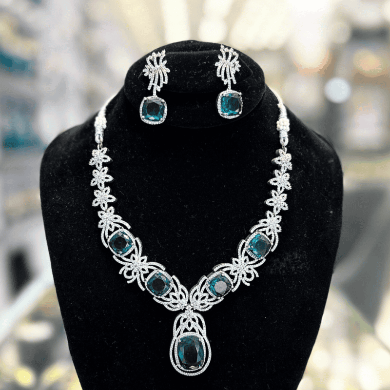 Oceania Zircon Bridal Set