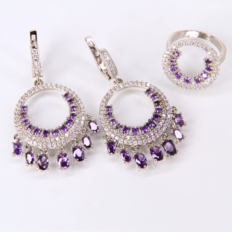 Earrings & Ring Set 2