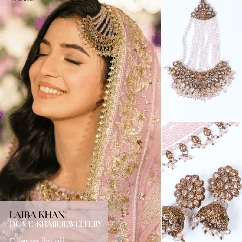 Laiba Khan Dua-e-khair Jewellery