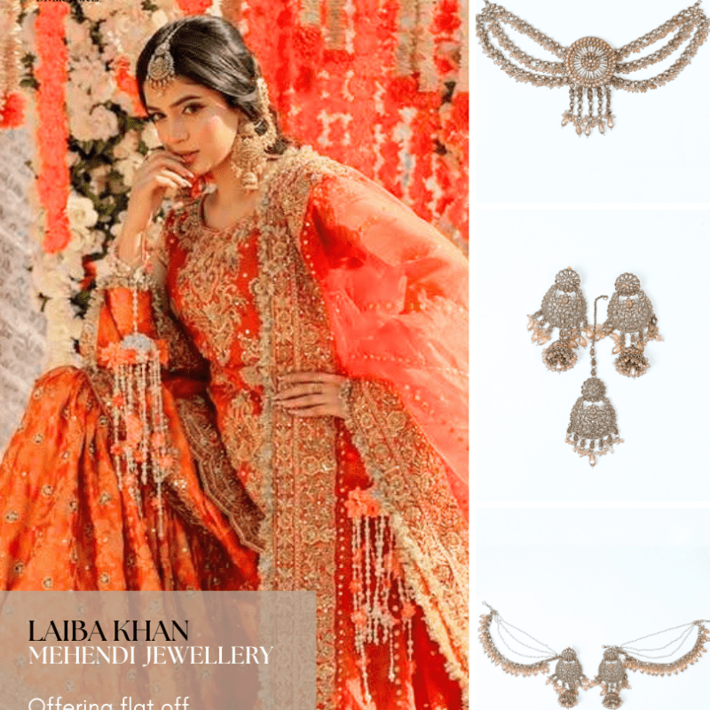 Laiba Khan Mehendi Jewellery
