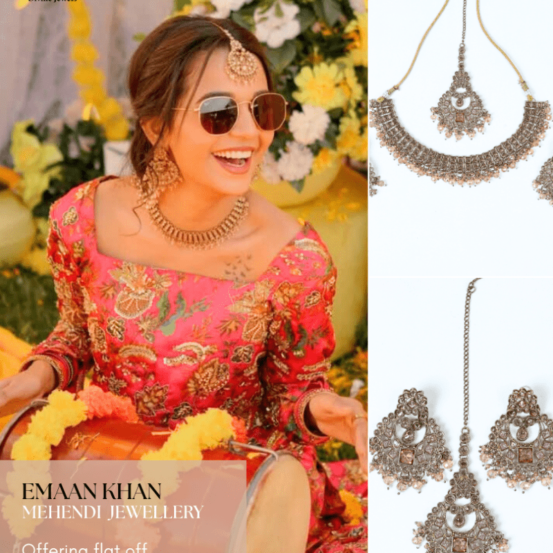 Emaan Khan Mehendi Jewellery